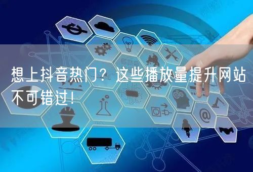 想上抖音热门？这些播放量提升网站不可错过！