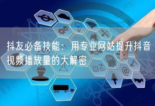 抖友必备技能：用专业网站提升抖音视频播放量的大解密