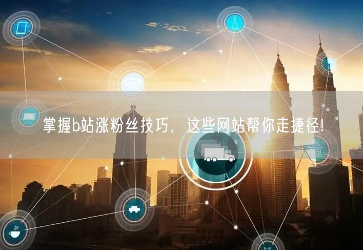 掌握b站涨粉丝技巧，这些网站帮你走捷径!