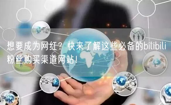 想要成为网红？快来了解这些必备的bili