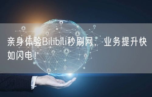 亲身体验Bilibili秒刷网，业务提升快如闪电！