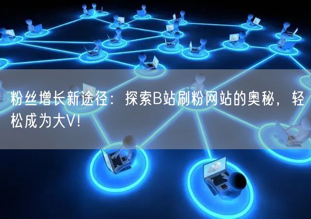 粉丝增长新途径：探索B站刷粉网站的奥秘，轻松成为大V！