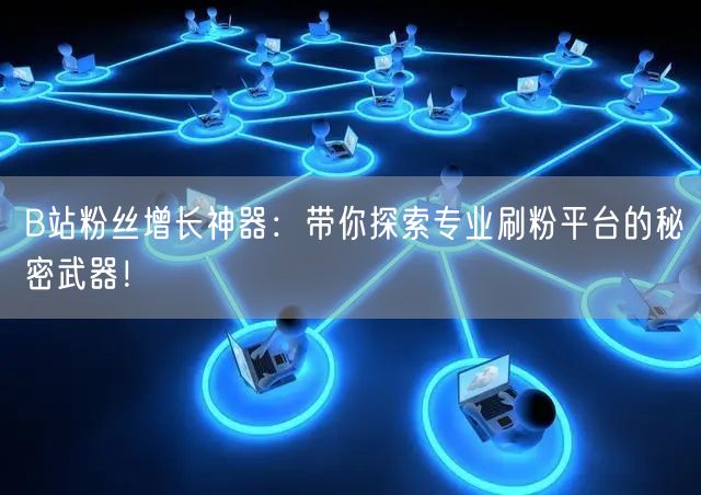 B站粉丝增长神器：带你探索专业刷粉平台的秘密武器！
