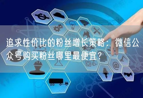 追求性价比的粉丝增长策略：微信公众号购买粉丝哪里最便宜？